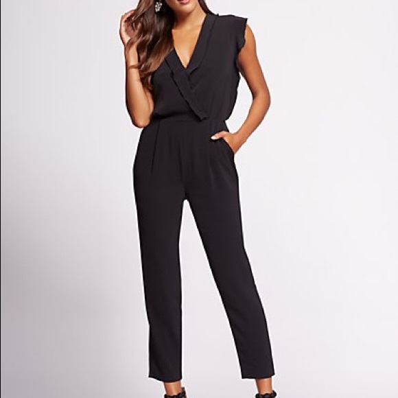 gabrielle union black jumpsuit